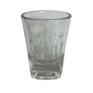 Walt Disney World Castle Oceans Thailand Souvenir Shot Glass Liqueur